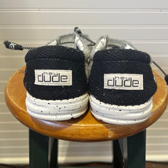 HeyDude Wally Pilot Herringbone Slip On Shoes Men’s Size 11 - Picture 6 of 9